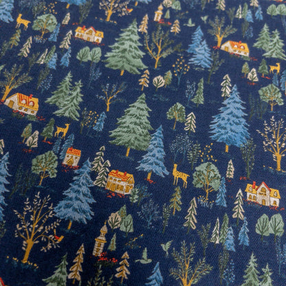 Japan | forest animals 鹿之森 | cotton printed 30 Viyella 純棉法蘭絨