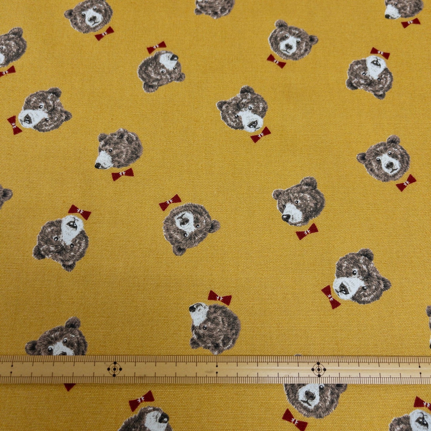 Japan | bow tie bear 煲呔棕熊 | cotton printed oxford 純棉