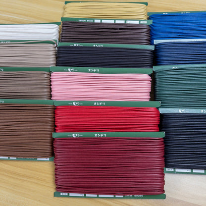 3mm waxed cotton cord 蠟繩 - 14 colors