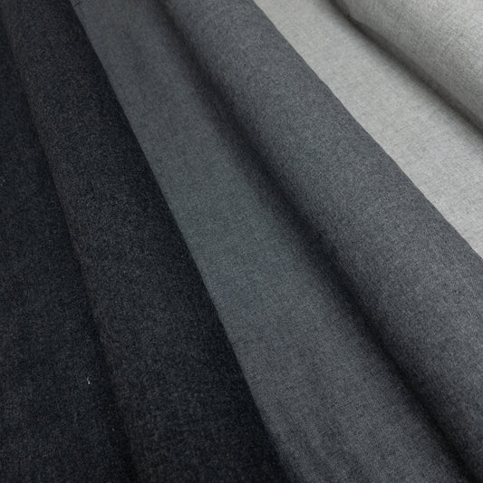 Japan | VIYELLA solid 純色 | cotton printed viyella 純棉法蘭絨