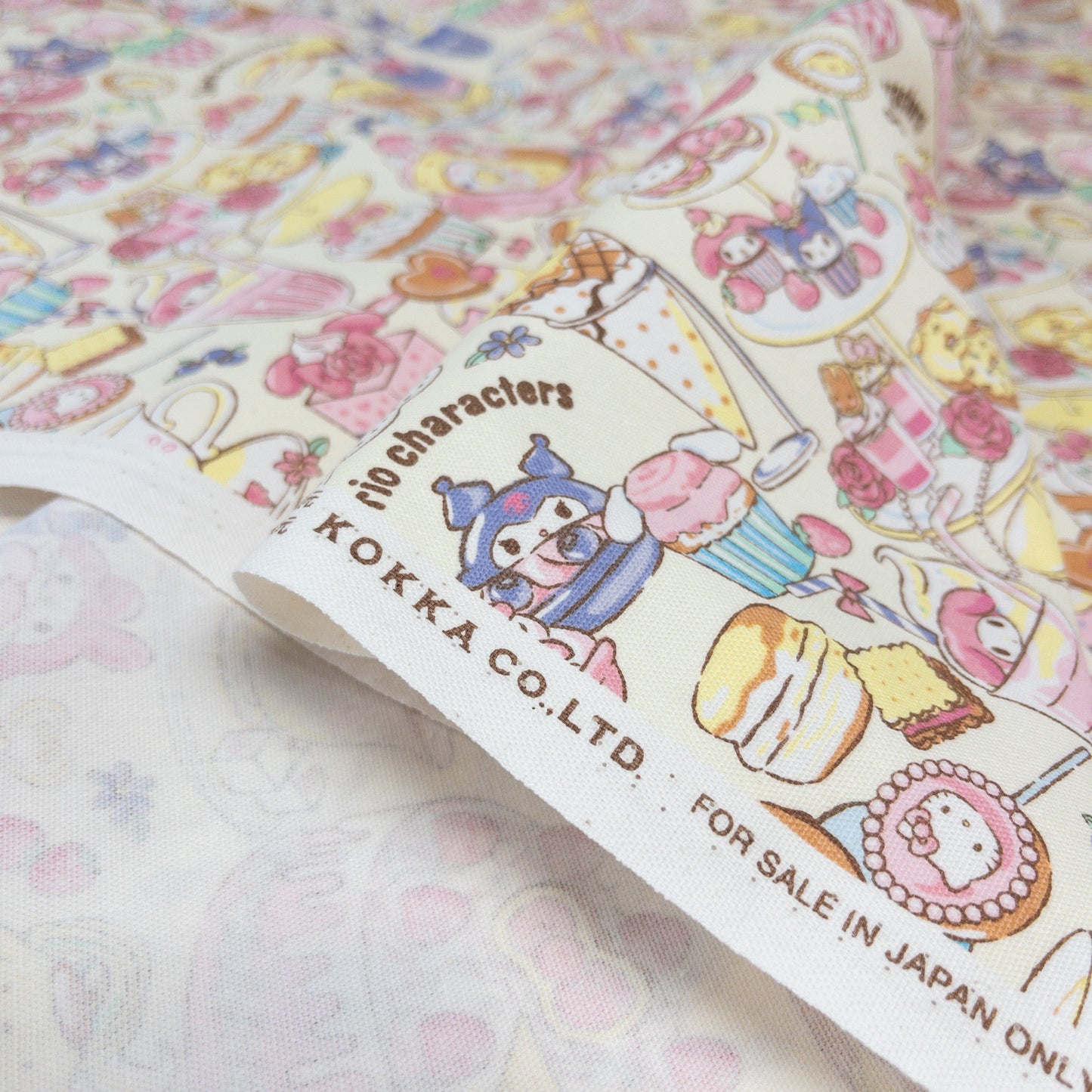 Japan | Sanrio dessert 甜品 | cotton printed oxford 純棉