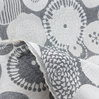 Kobayashi | インクブルーの花 | cotton double weave jacquard 純棉雙面提花
