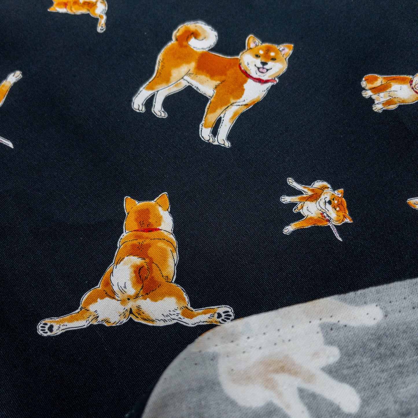 Japan | shiba 柴犬 | cotton printed oxford 純棉