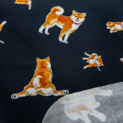 Japan | shiba 柴犬 | cotton printed oxford 純棉