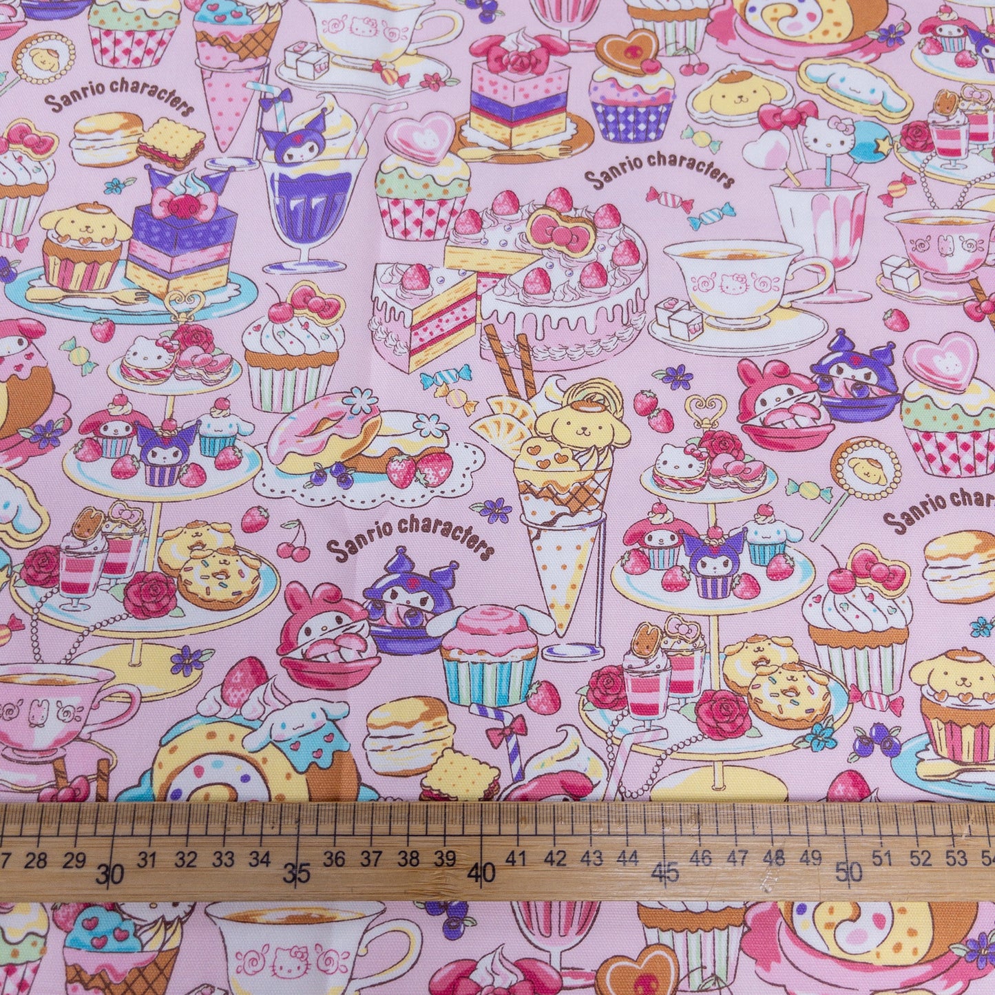 Japan | Sanrio dessert 甜品 | cotton printed oxford 純棉