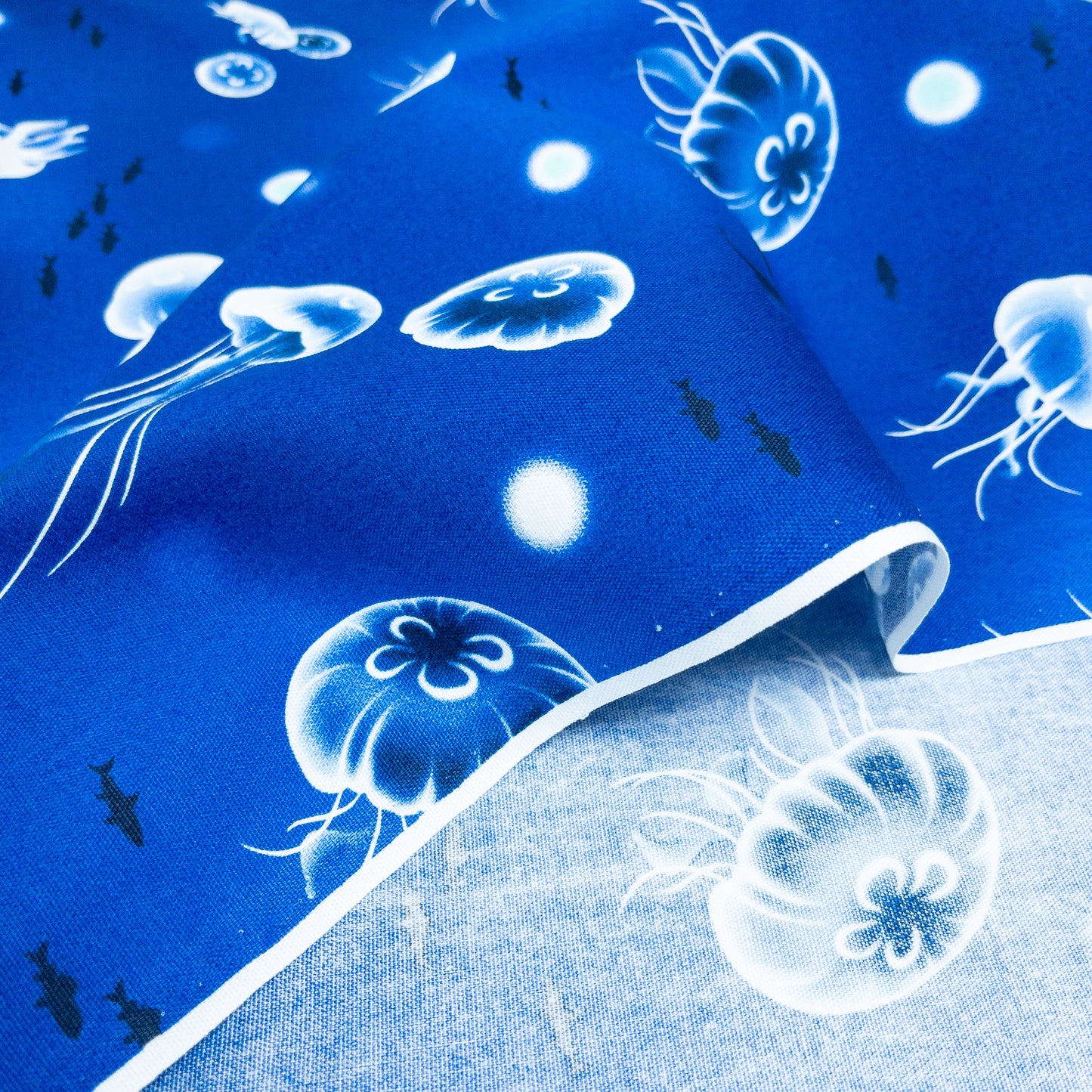 Japan | Jellyfish 水母圖案| cotton printed oxford 純棉