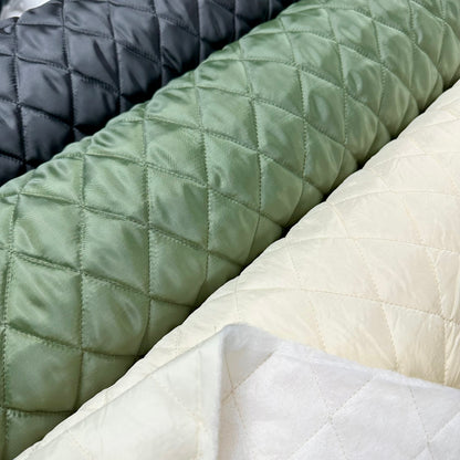Japan | solid rhombus 菱形  | quilted fabric 夾棉