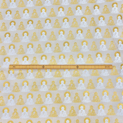 Japan | buddha 燙金大佛 | cotton printed sheeting 純棉