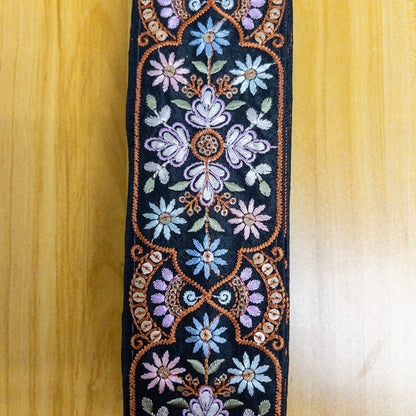 embroidery webbing 刺繡帶 | flower frame 花框 6.5cm