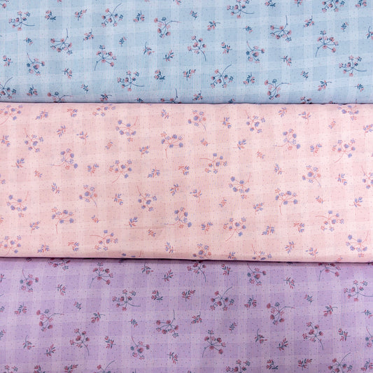 Japan | 間格小花 | cotton printed sheeting 純棉