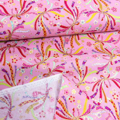 Japan | gilded Japanese ribbons 燙金和風彩帶 | cotton printed sheeting