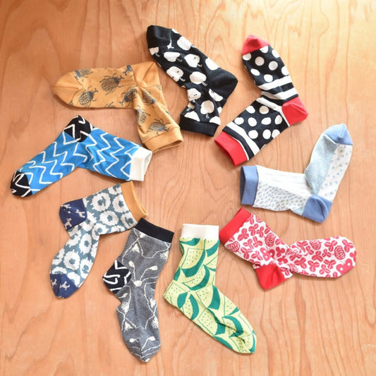 Japan | maffon socks pattern 襪子紙樣(童裝+女裝+男裝) | books 書籍