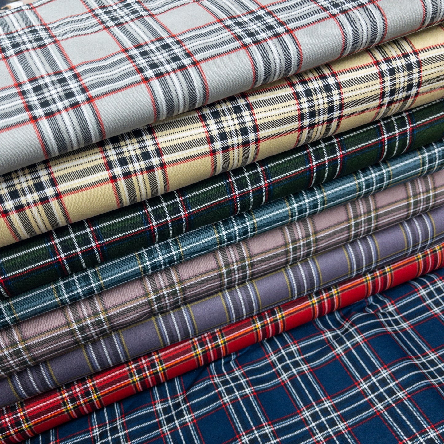 Japan | tartan 方格紋 英倫風 | cotton printed oxford 純棉