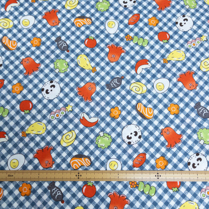Japan | cute snacks 格仔可愛小食 | cotton printed sheeting 純棉