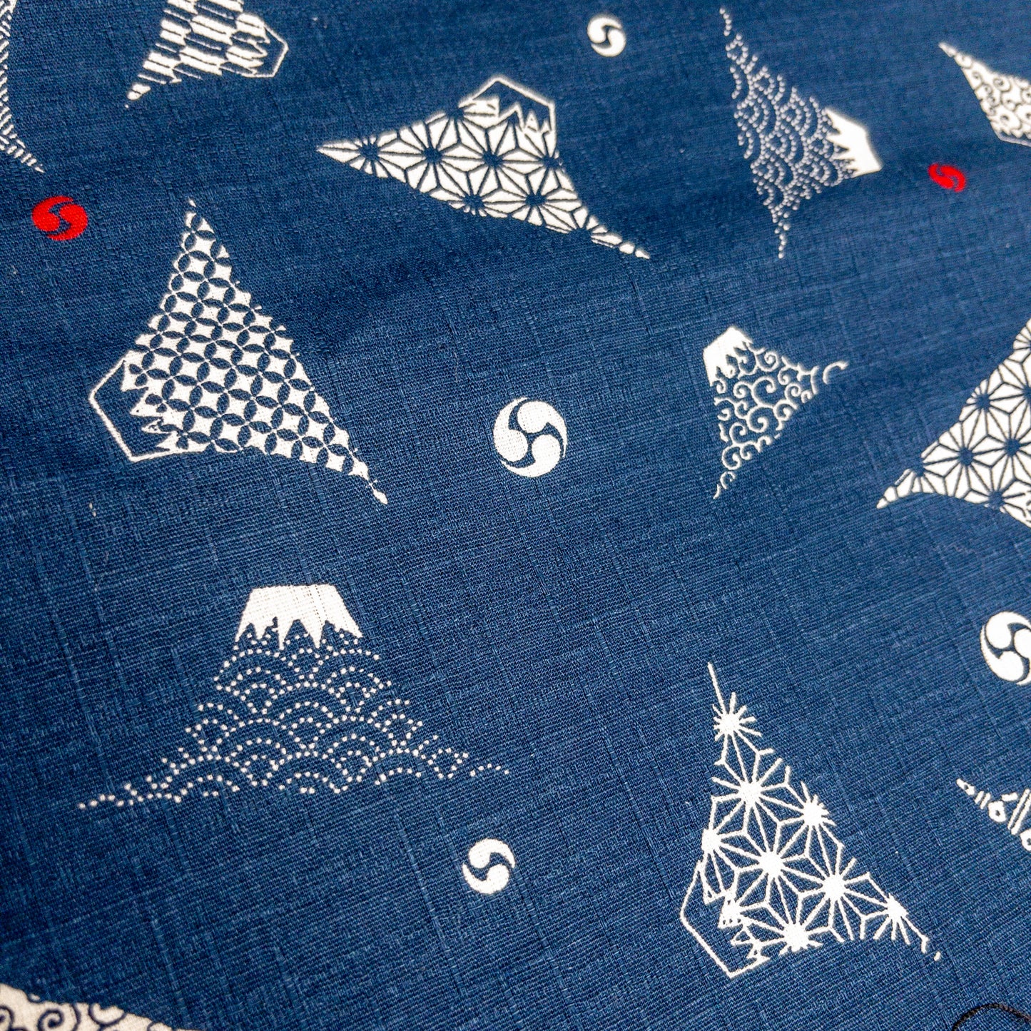 Japan | japanese pattern fujisan monut fuji 和風圖案富士山 | cotton poplin 竹節棉