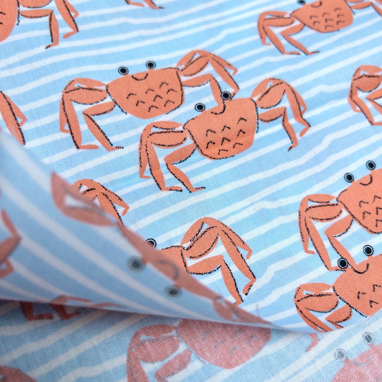 Japan | cute crab 蟹仔 | cotton printed board 純棉