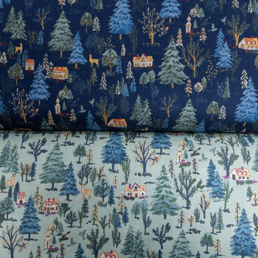 Japan | forest animals 鹿之森 | cotton printed 30 Viyella 純棉法蘭絨