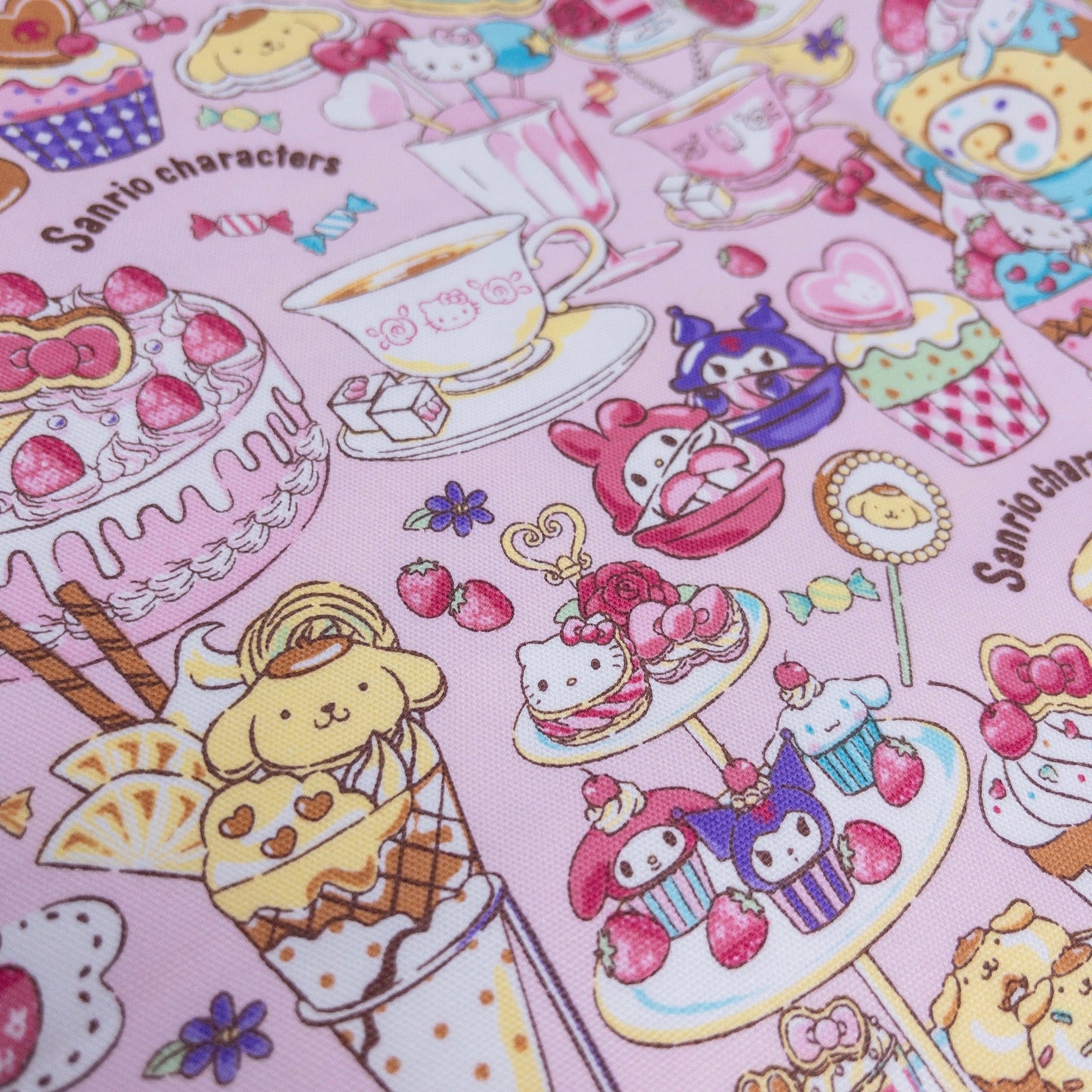 Japan | Sanrio dessert 甜品 | cotton printed oxford 純棉