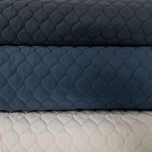 Japan | onion 洋蔥形 | water repellent quilted fabric 防潑水 微磨毛薄夾棉布