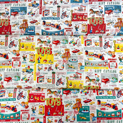 Quilt Gate | Vintage Toys 復古玩具圖案 | cotton printed shirting 純棉