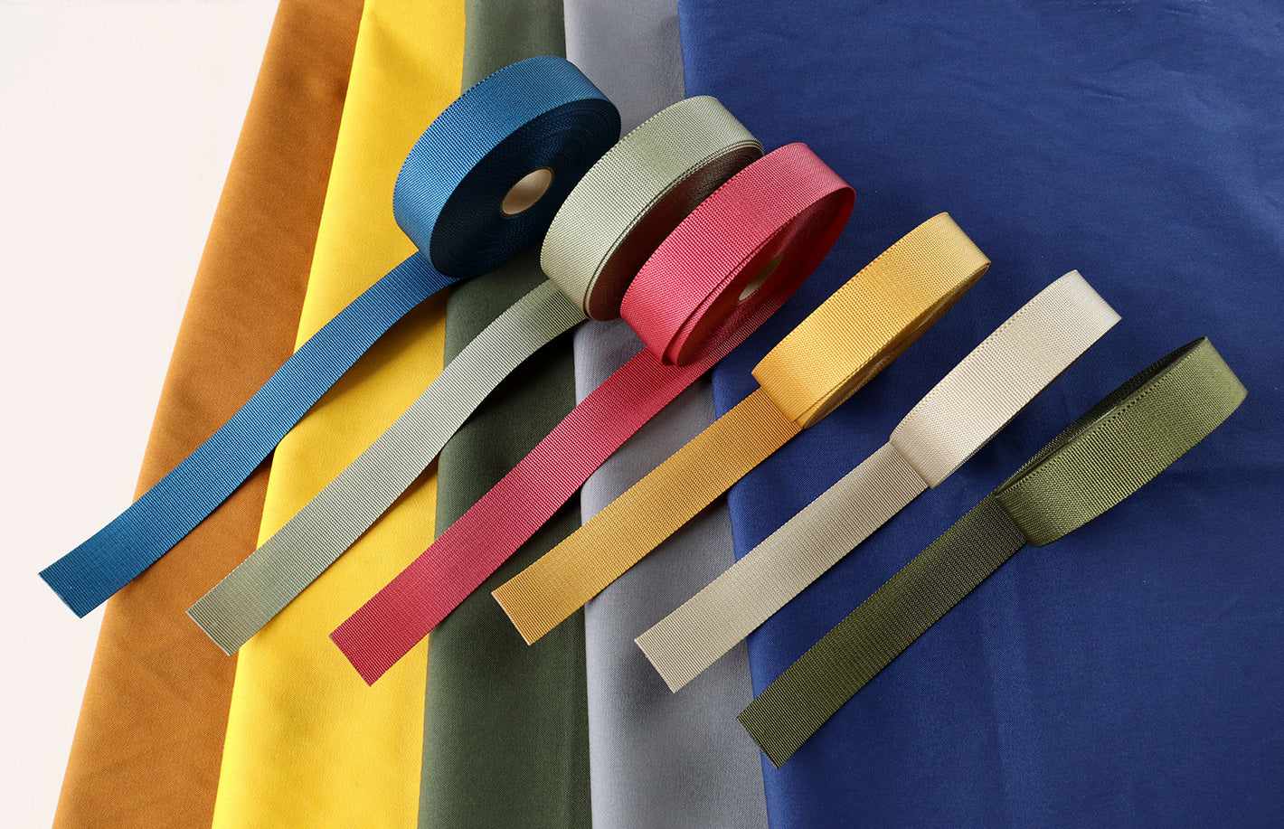 webbing 織帶 | thin webbing tape 薄織帶 30mm - 11 colors