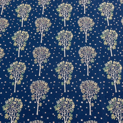 nora. | stars and trees 星の木 | cotton printed sheeting 純棉