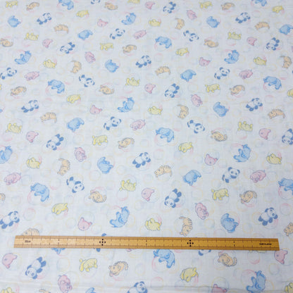 Japan | bubble animals 泡泡動物 | cotton printed double gauze 純棉二重紗