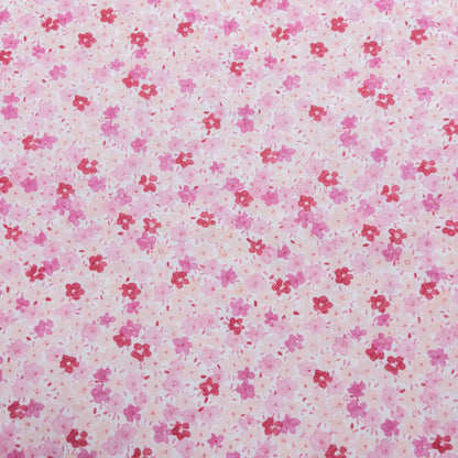 Japan | watercolor flower sea 水彩花海 | cotton printed sheeting 純棉