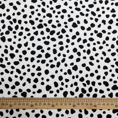 Japan | dalmatian pattern 斑點 | cotton printed twill 純棉