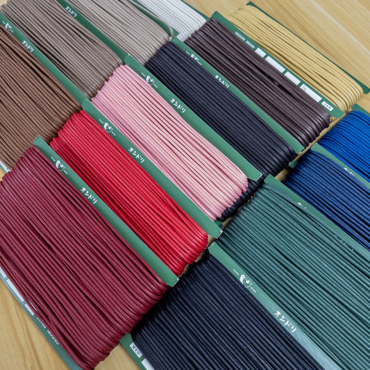 3mm waxed cotton cord 蠟繩 - 14 colors