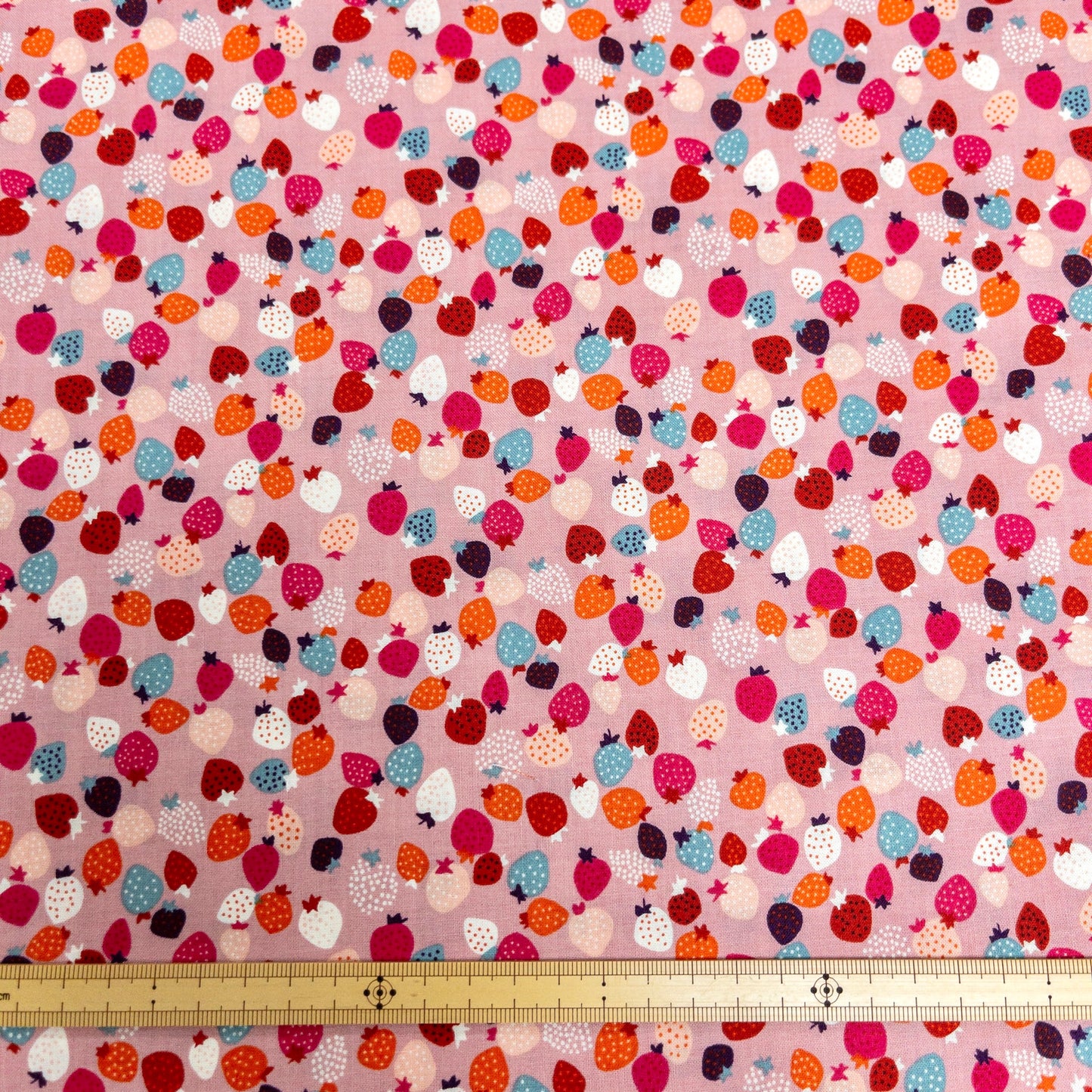 Japan | mini strawberry 小草莓 | cotton printed shirting 純棉