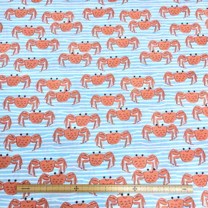 Japan | cute crab 蟹仔 | cotton printed board 純棉