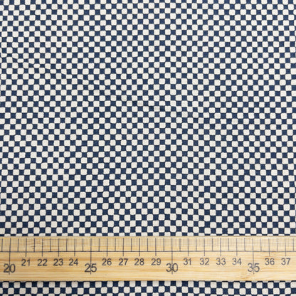 Japan | check 市松 格仔 | cotton printed sheeting 純棉