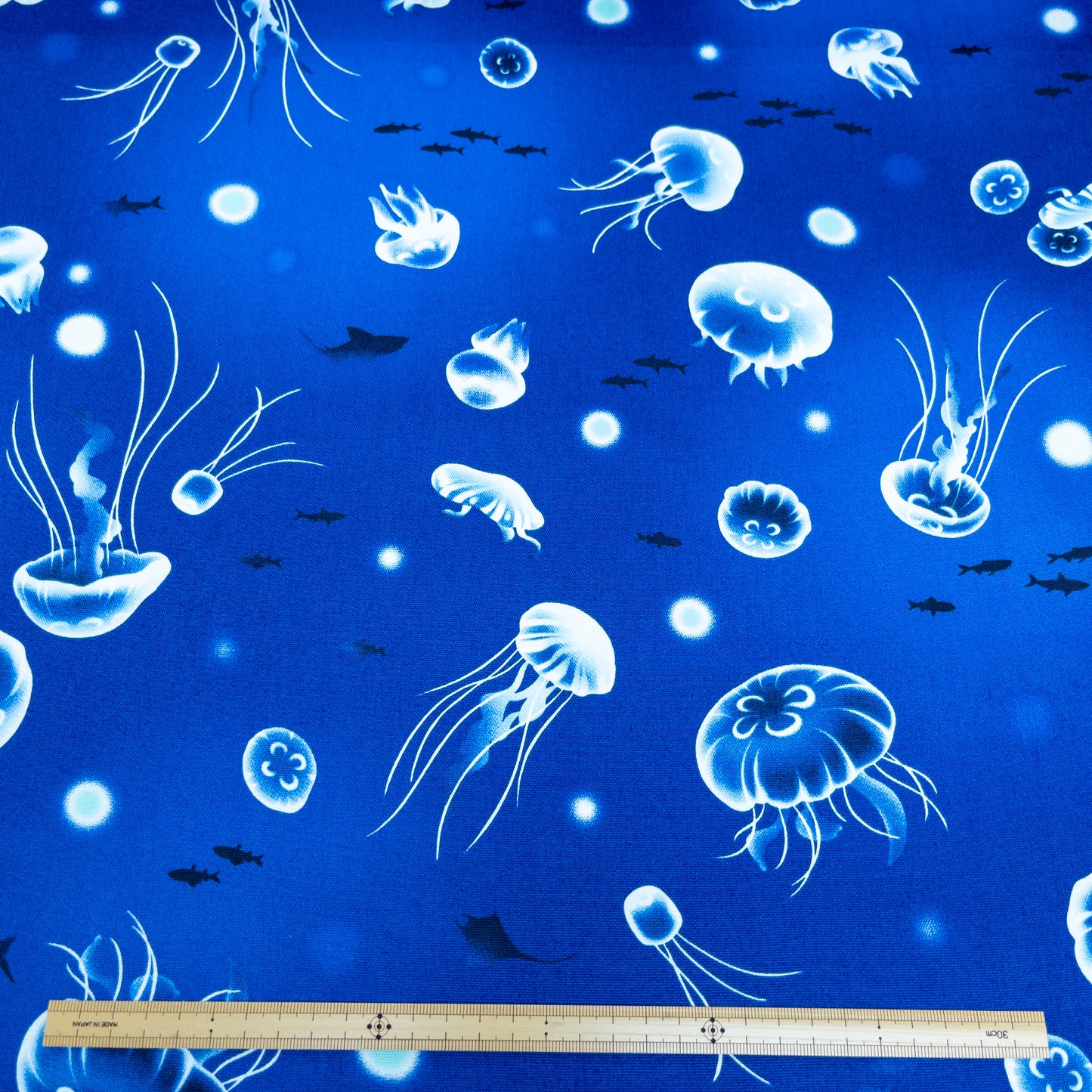 Japan | Jellyfish 水母圖案| cotton printed oxford 純棉