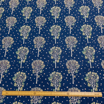 nora. | stars and trees 星の木 | cotton printed sheeting 純棉