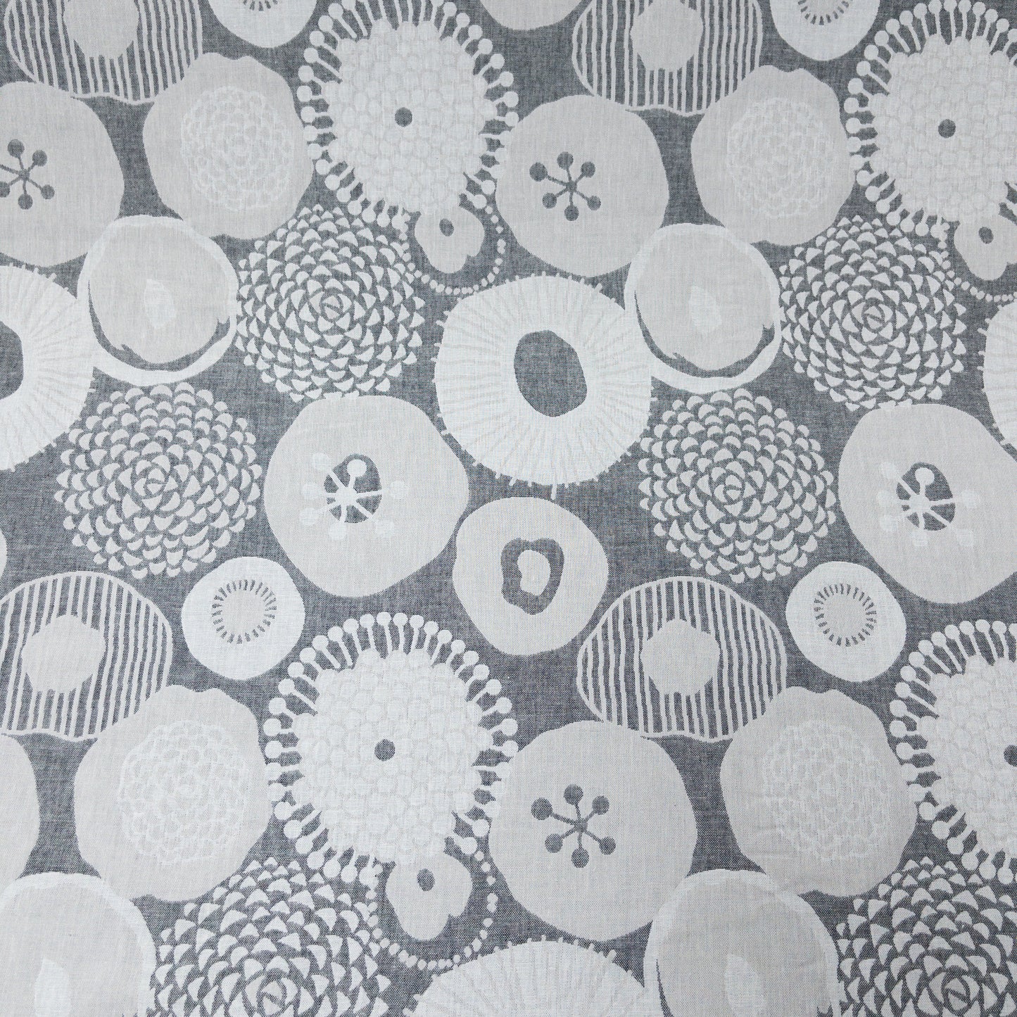 Kobayashi | インクブルーの花 | cotton double weave jacquard 純棉雙面提花