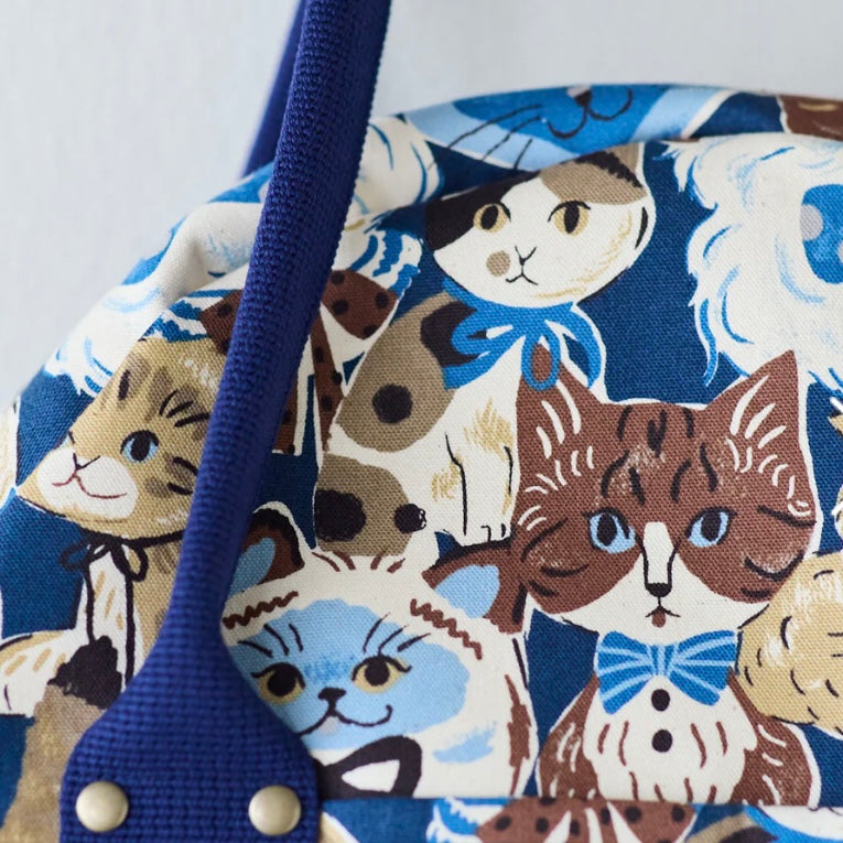 Japan | powerful animal cats 繽紛貓貓 | cotton printed oxford 純棉