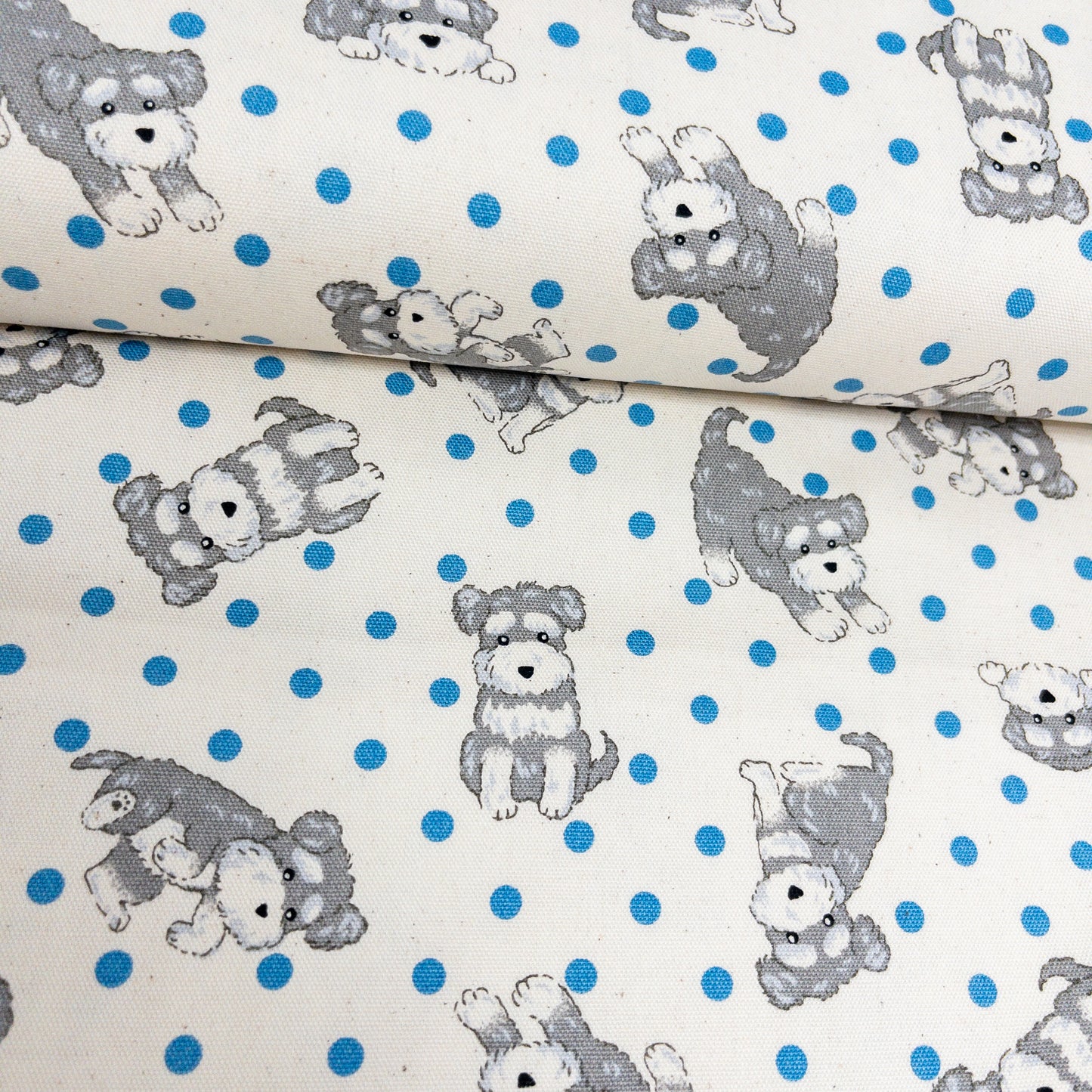 Japan | Schnauzer 史立莎狗狗 | cotton printed oxford 純棉