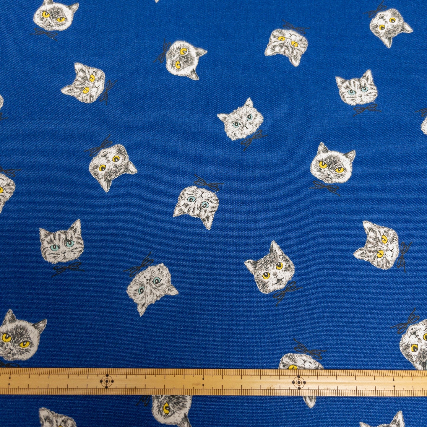 Japan | cat face head 貓貓頭 | cotton printed oxford 純棉