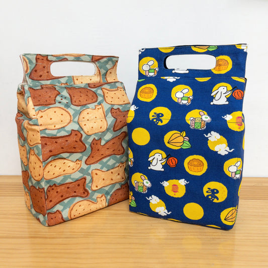 K·T SEWING｜preorder 預購「牛奶盒三用袋」材料包 *送實體紙樣及影片教學 （9月18日截單）