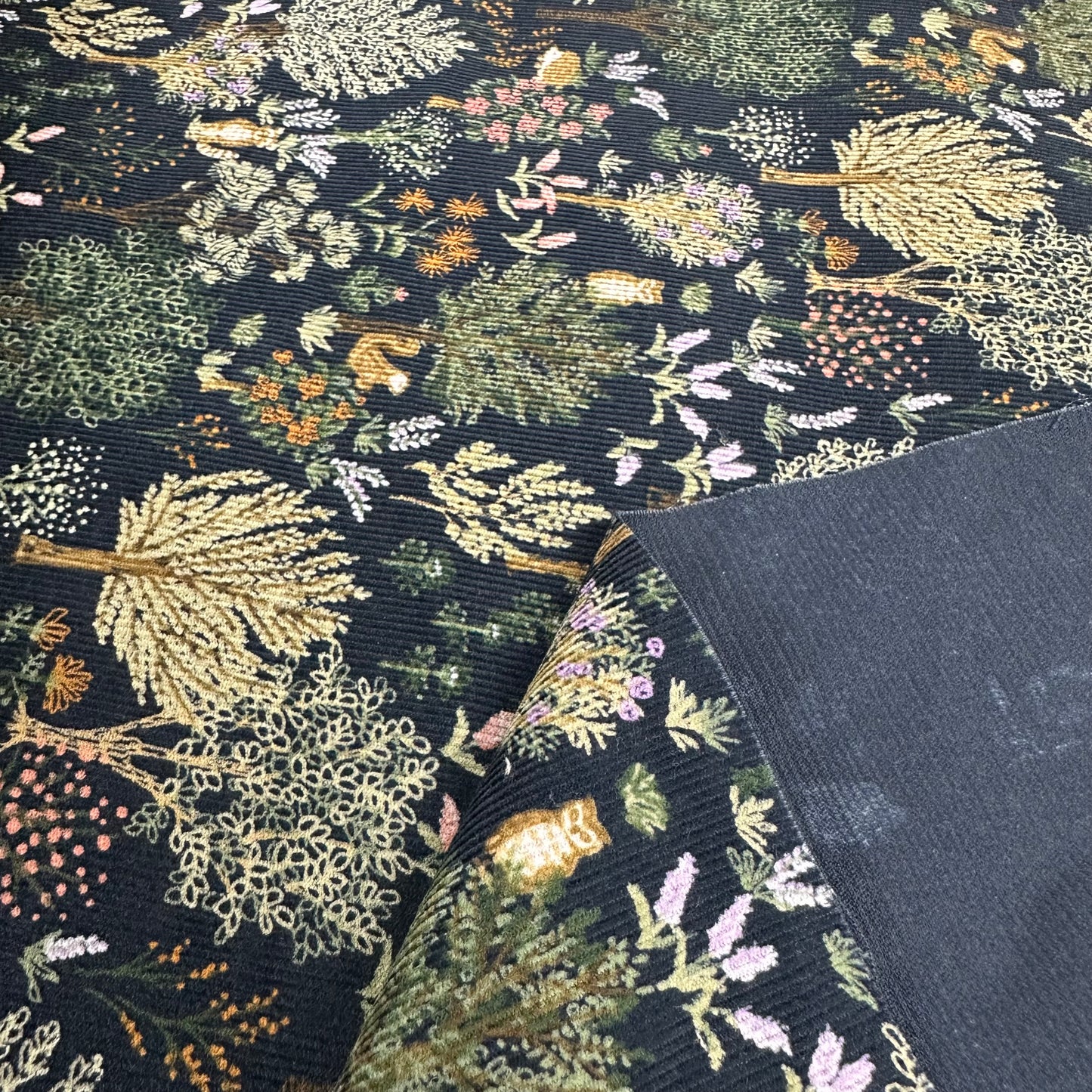 Japan | forest 動物森林 | cotton printed corduroy 薄燈芯絨