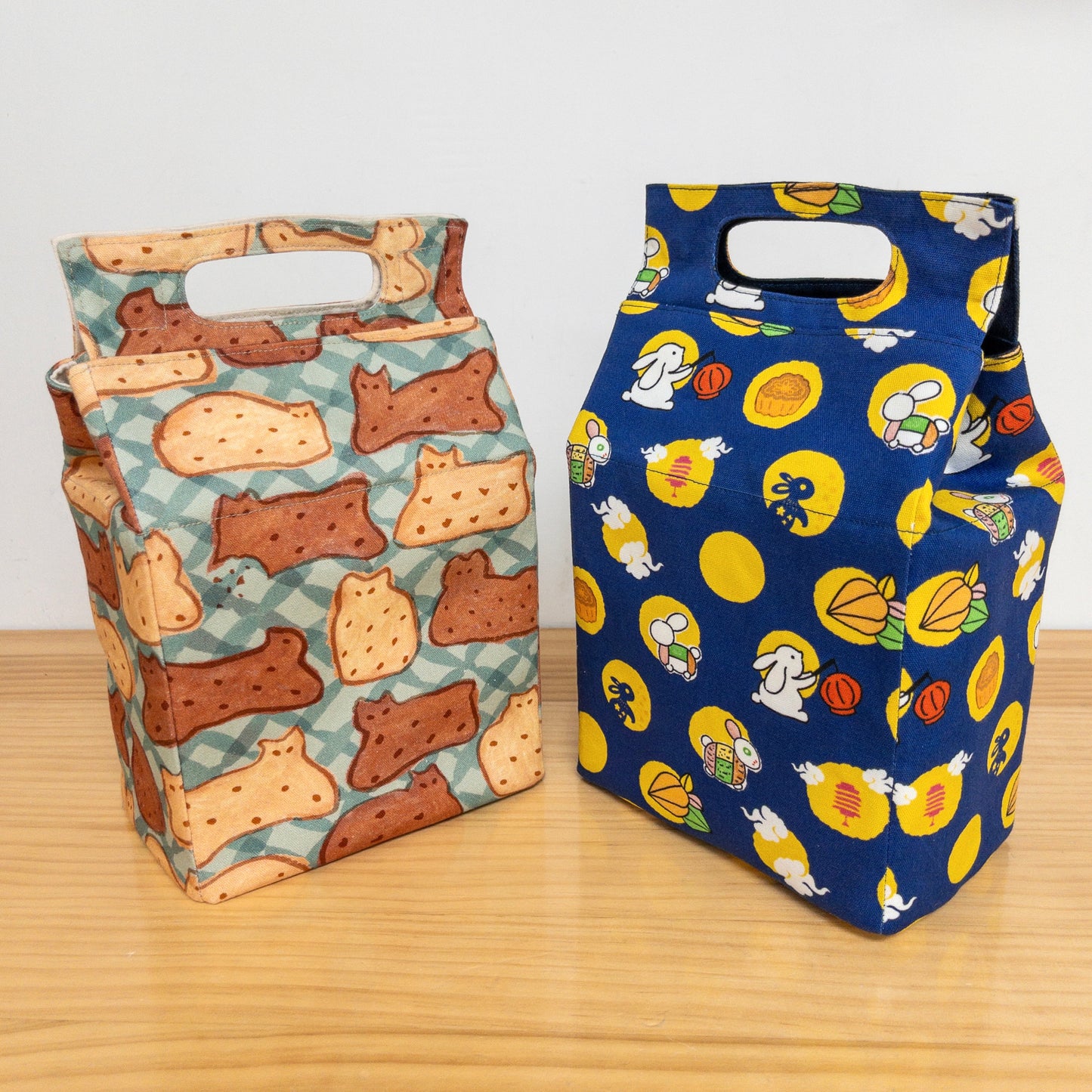 K·T SEWING｜preorder 預購「牛奶盒三用袋」材料包 *送實體紙樣及影片教學 （9月18日截單）
