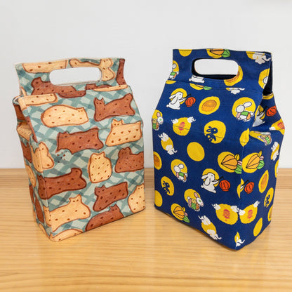 K·T SEWING｜preorder 預購「牛奶盒三用袋」材料包 *送實體紙樣及影片教學 （9月18日截單）