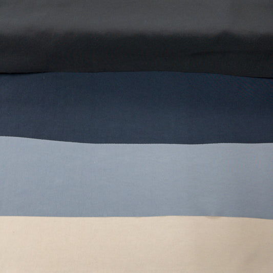 Japan | solid | water repellent nylon fabric 防潑水 微磨毛薄尼龍布