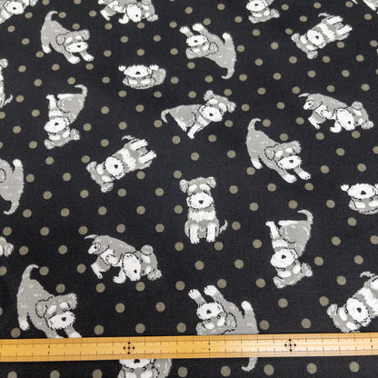 Japan | Schnauzer 史立莎狗狗 | cotton printed oxford 純棉