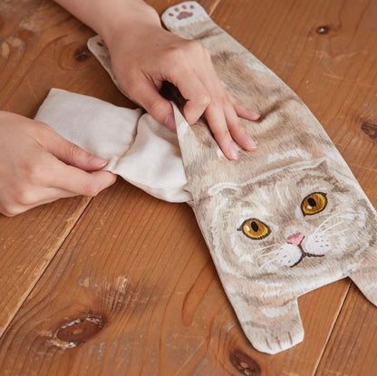 Japan | kokka home deco cat | cotton printed sheeting 純棉