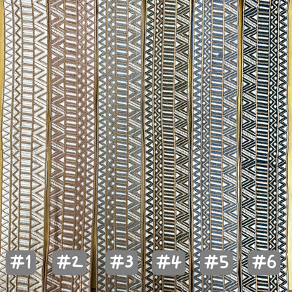 embroidery webbing 刺繡帶 | diagonal straight pattern 闊款斜直紋 7.5cm