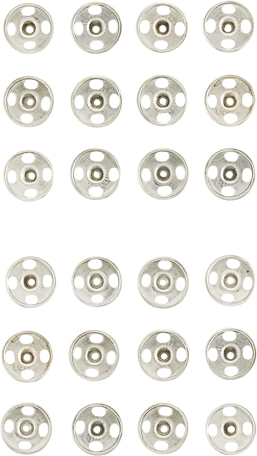 凹 Snap Button Clover sew-on metal snap button 8mm 24pcs 金屬隱形啪鈕 暗扣 8mm 24對 – K•T ...