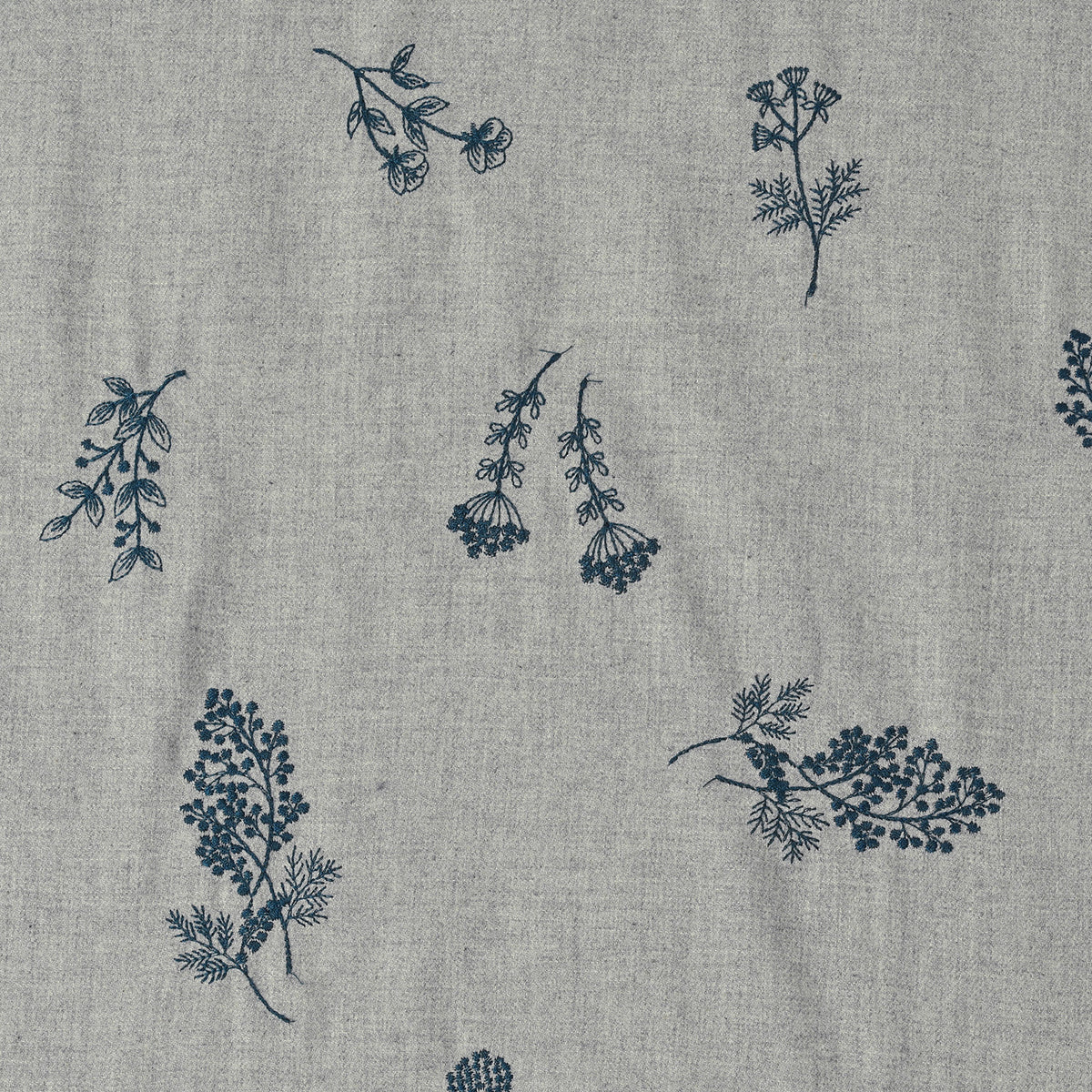 Japan | VIYELLA plant 刺繡植物 | cotton yarn dyed embroidery 法蘭絨純棉