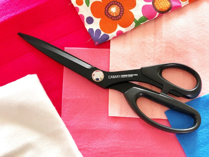Japan Canary Bondfree PRO sewing scissors 不銹鋼氟塗層專業裁縫剪刀 24.5cm